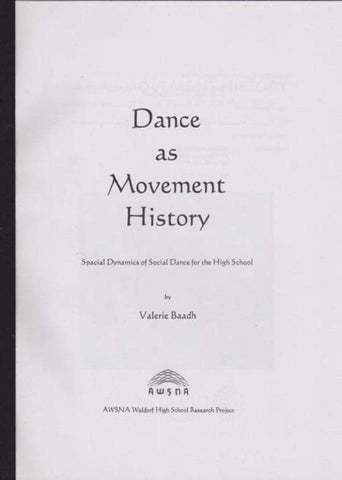 Dance as Movement History