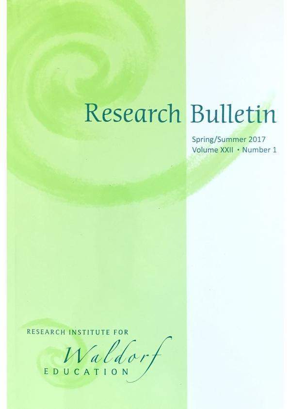 Research Bulletin 1 Year US Subscription | Waldorf Publications