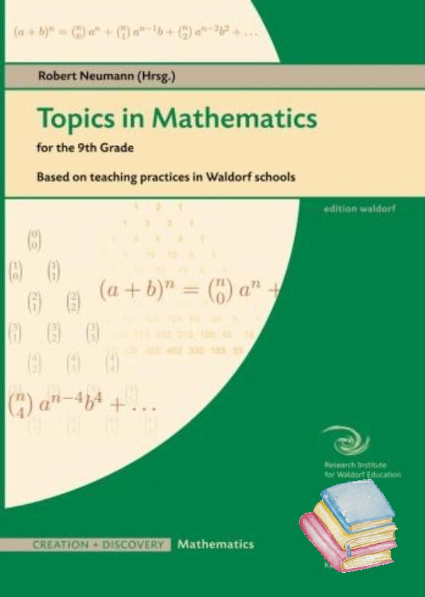 Math 9 Topic Topics in Mathematics for the 9th Grade | Waldorf Publications